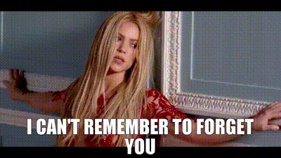 Shakira, from the video for her track Remember to Forget